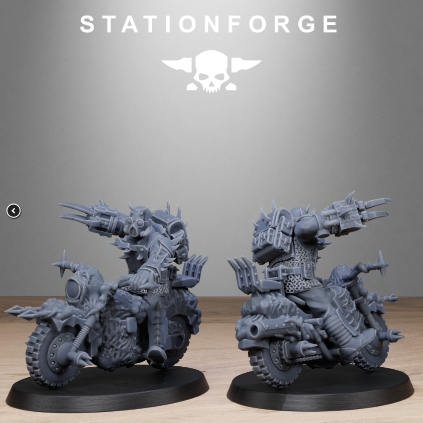 Corrupted Guard Bikers
