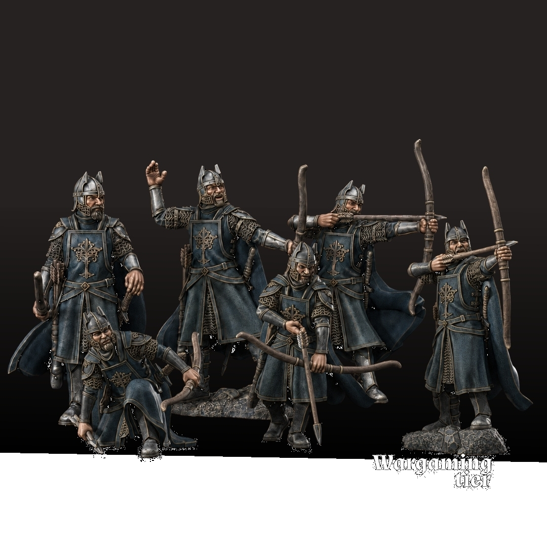 6x Altos Humanos con arco