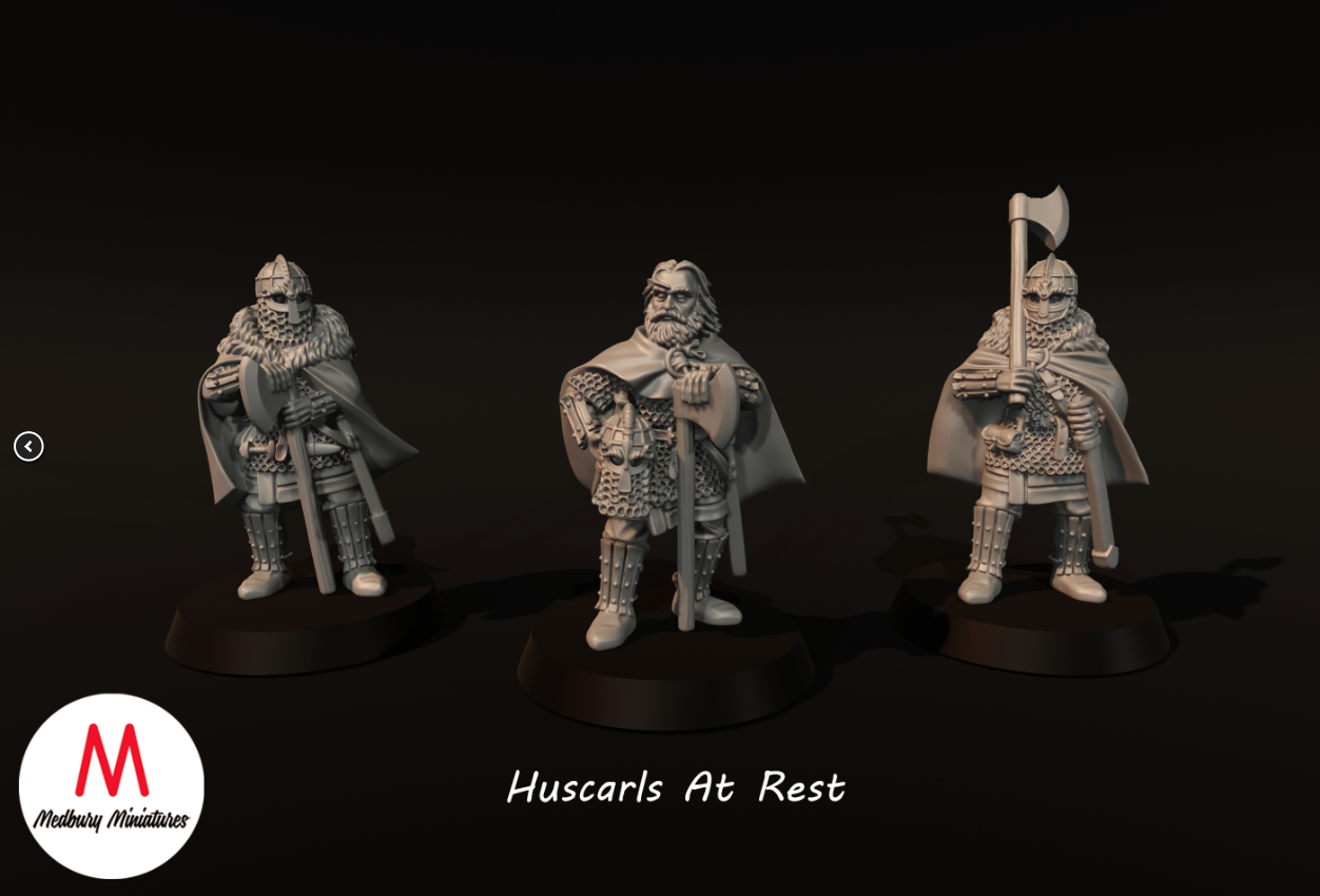 Huscarls At Rest