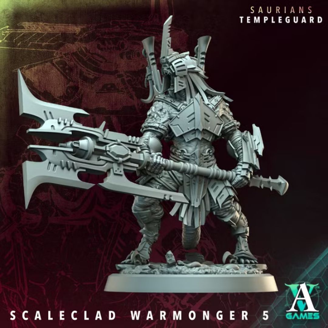 Saurians - Scaleclad Warmonger 5