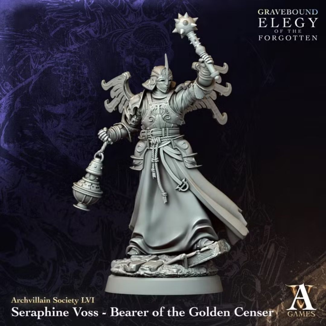 Gravebound - Seraphine Voss - Bearer of the Golden Censer