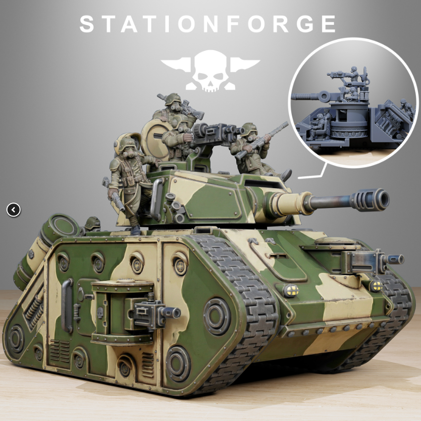 GrimGuard Battle Tank 2.0 (with interior)