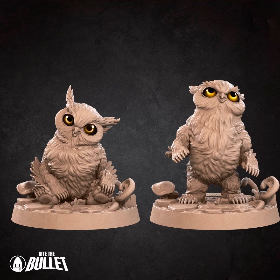 Iconic Monsters - Owlbear Cubs (2 Minis)