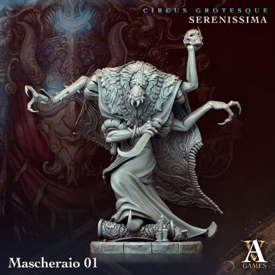 Circus Grotesque - Mascheraio 1
