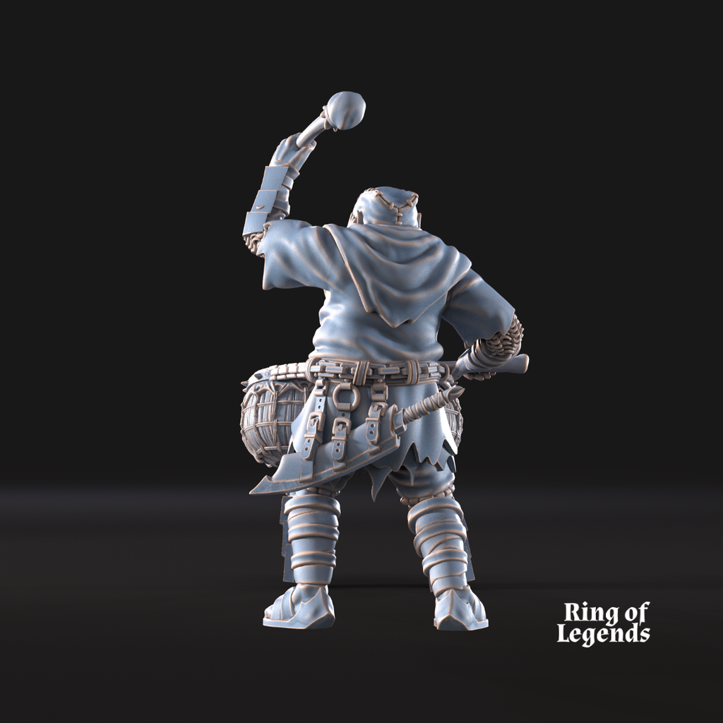 Morlok Orc-Trommler – Dunkle Stadt Morlok