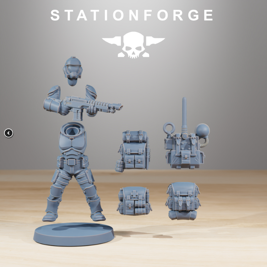 Vaskar Infantry Builder Kit
