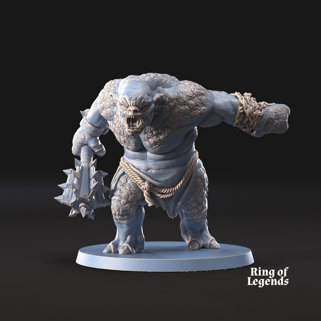 3x Variantes de Trolls de las cavernas
