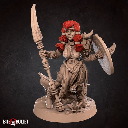 Amazons - Olga and Volga the Amazon Dwarf Sisters (2 Minis)