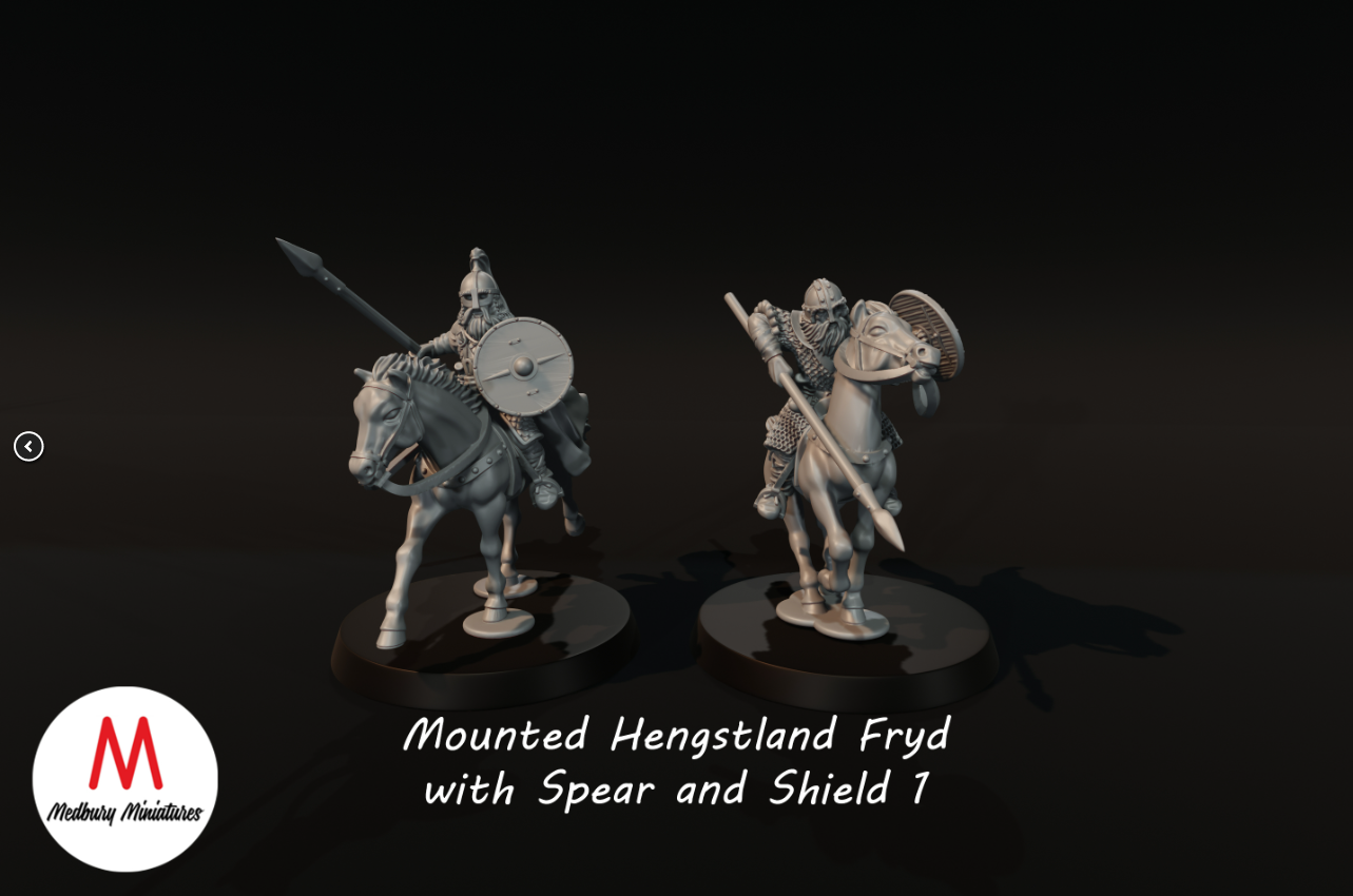 Hengstland Riders with Spears 1