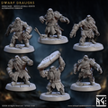 Draugr Enano Alternativo (6 Miniaturas)