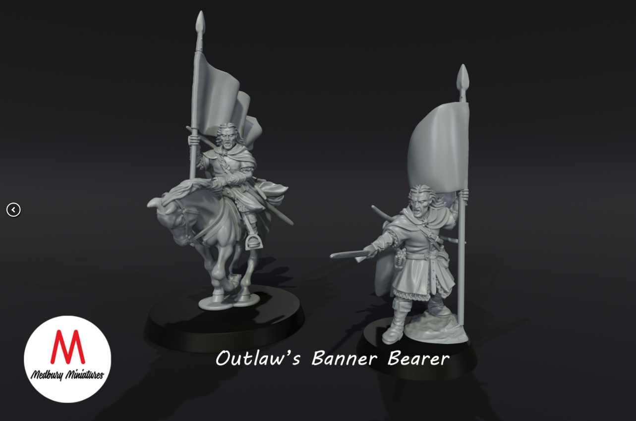 Outlaw's Banner bearer