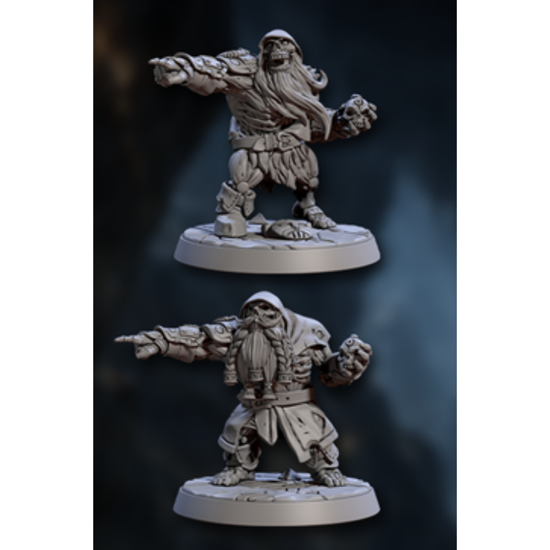 Ingenieros Draugr Enanos (2 Miniaturas)