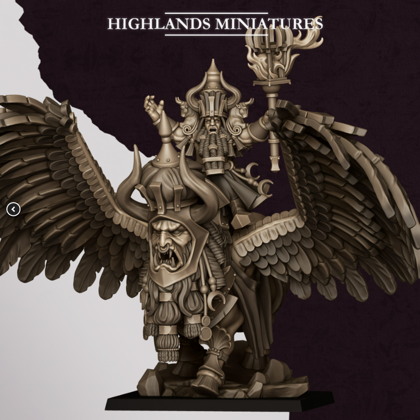 Great Sorcerer of Marduk on Lamassu