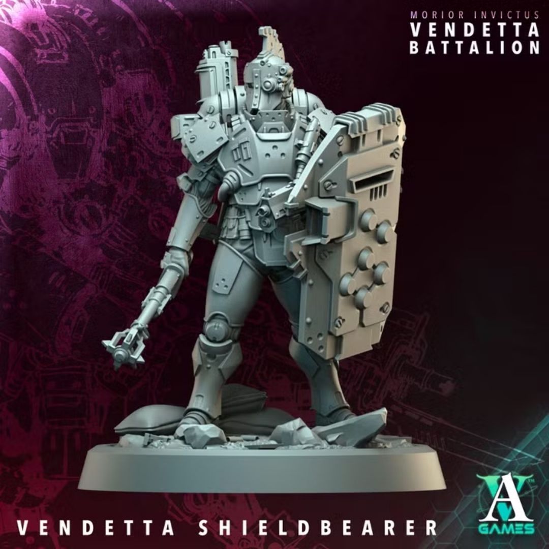 Morior Invictus - Vendetta Shieldbearer