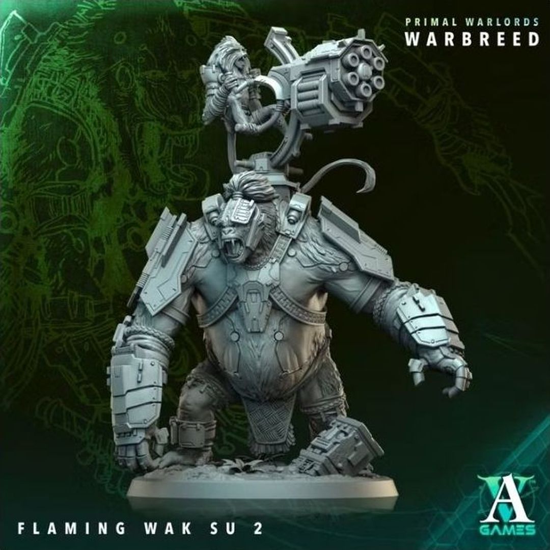 Primal Warlords - Flaming Wak Su 2