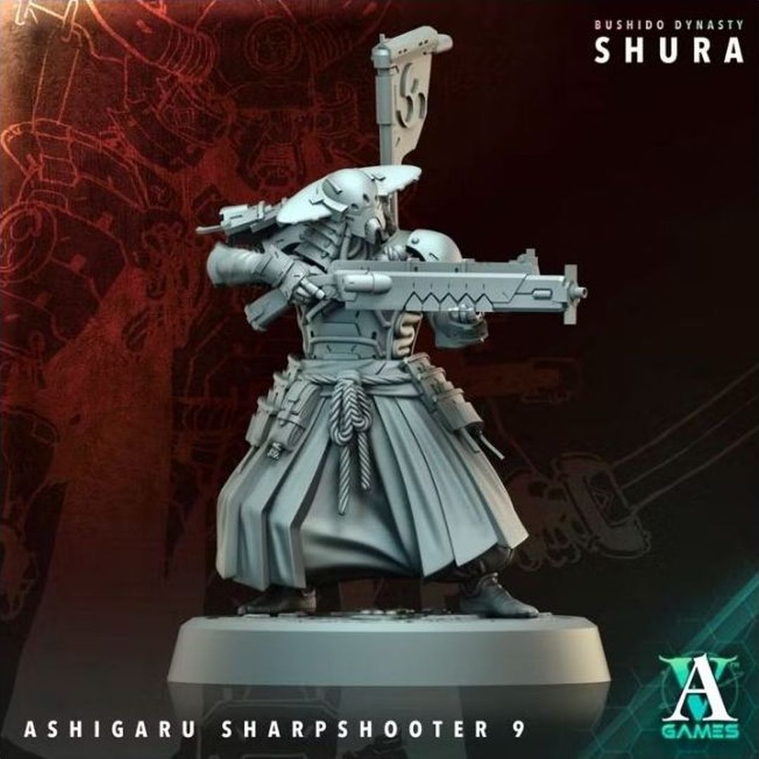 Bushido Dynasty - Ashigaru Sharpshooter 9