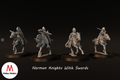 Norman Knights With Swords