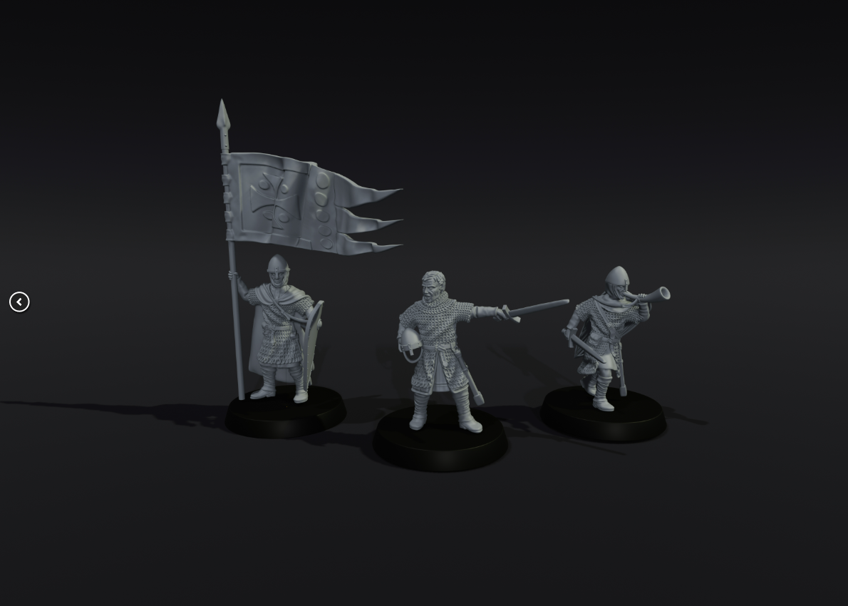 Norman armoured commanders 1 (presupported)