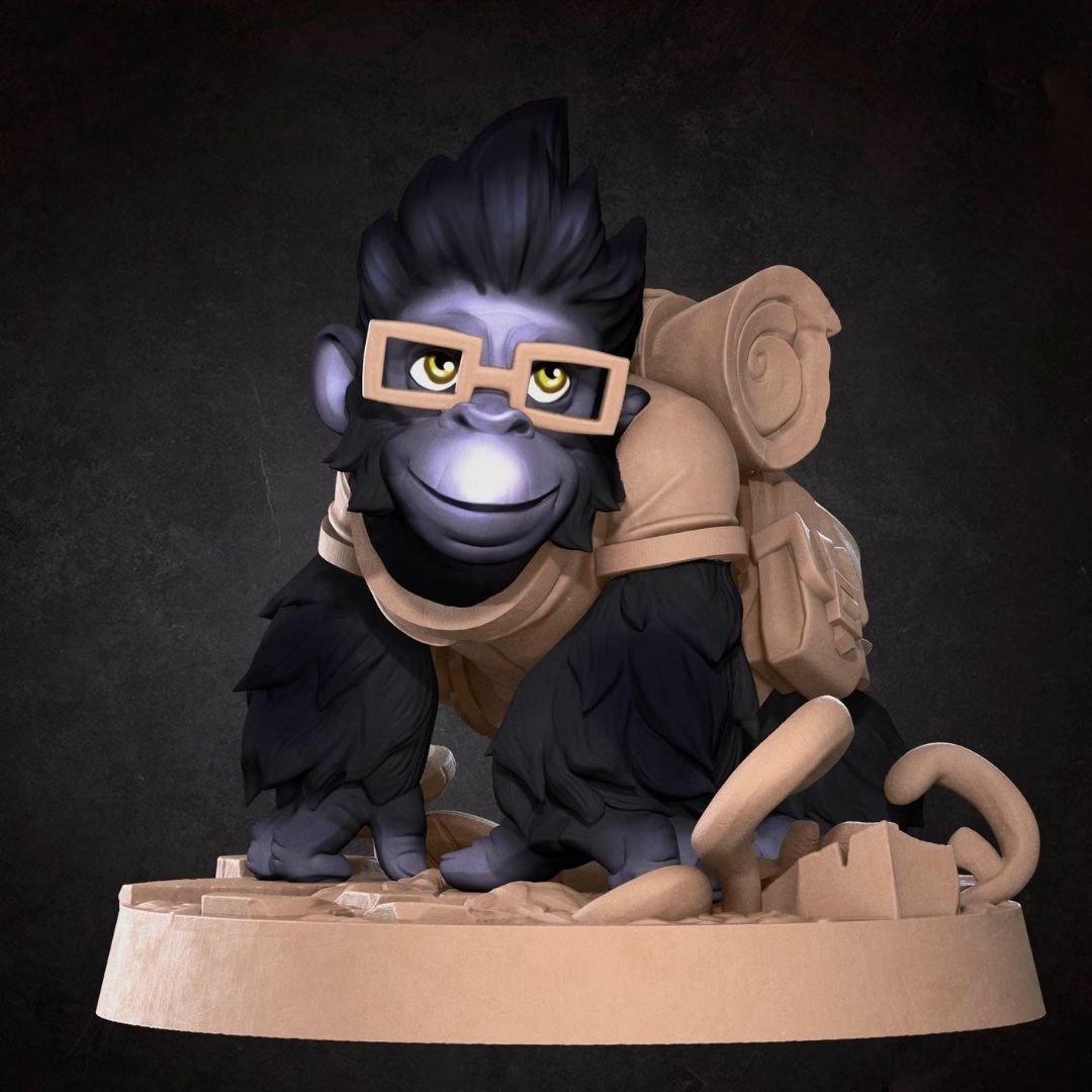 Winston with Glasses