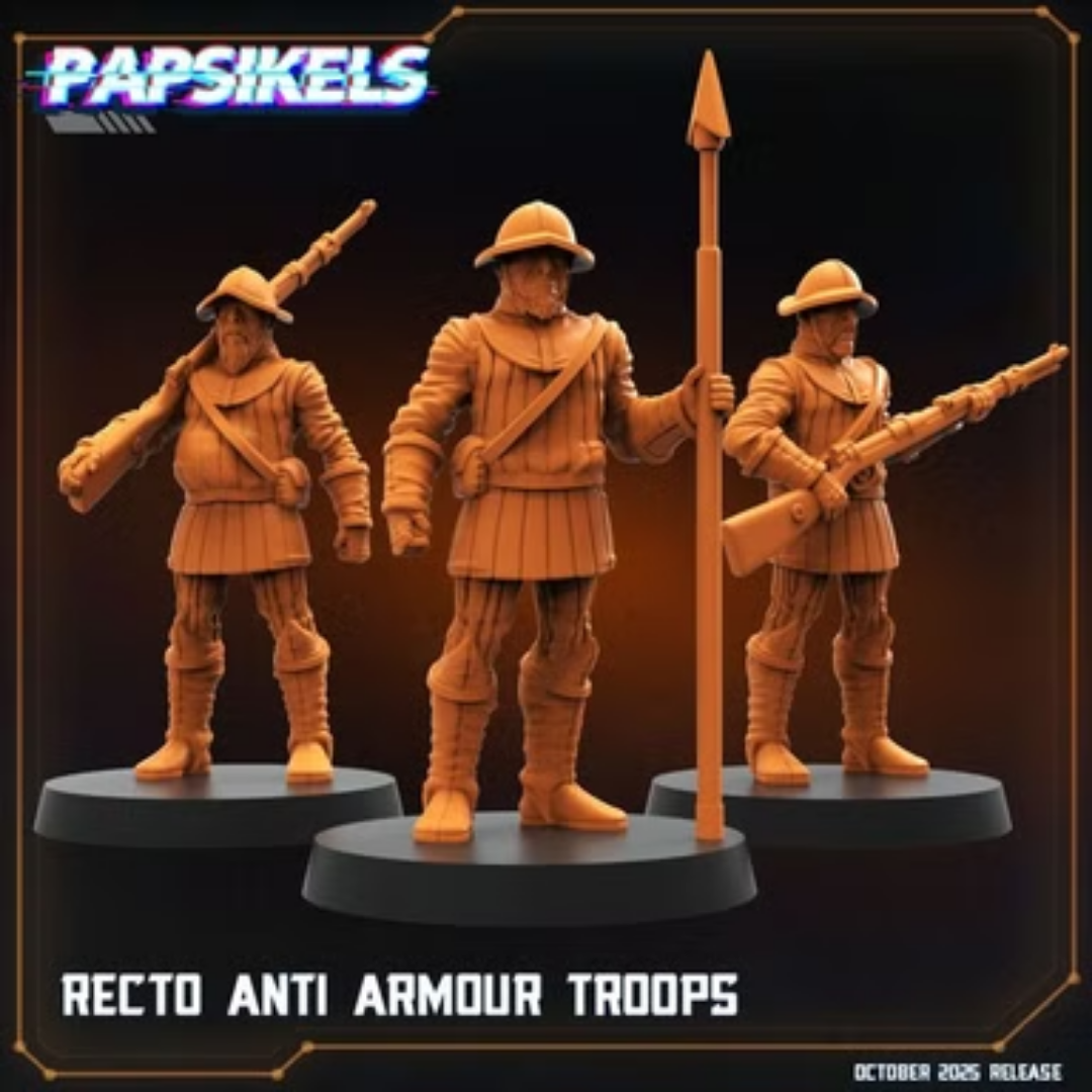 Recto Anti Armour Troops (3 Minis)