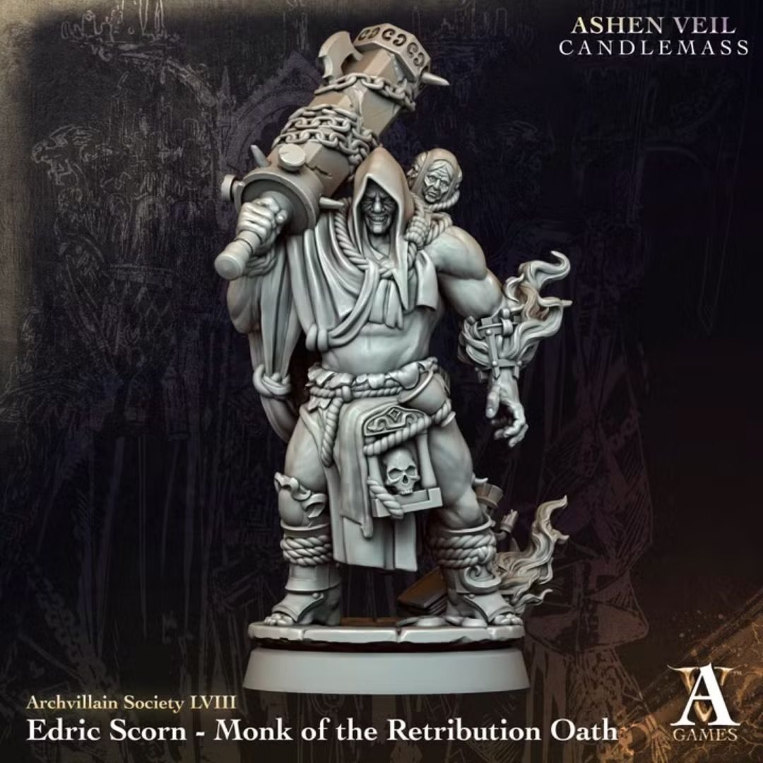 Ashen Veil - Edric Scorn - Monk of the Retribution Oath