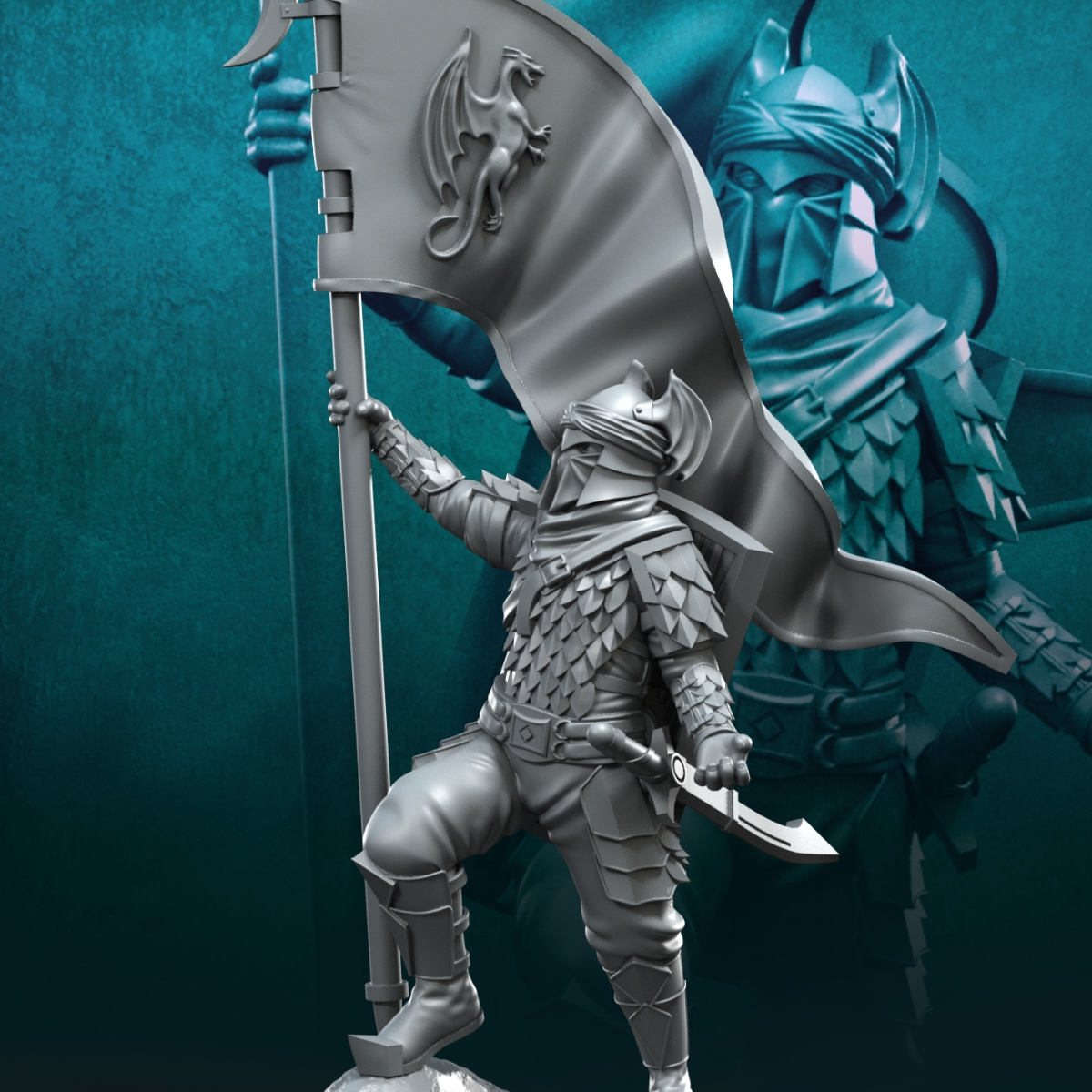 Estandarte del Ejército del Dragón