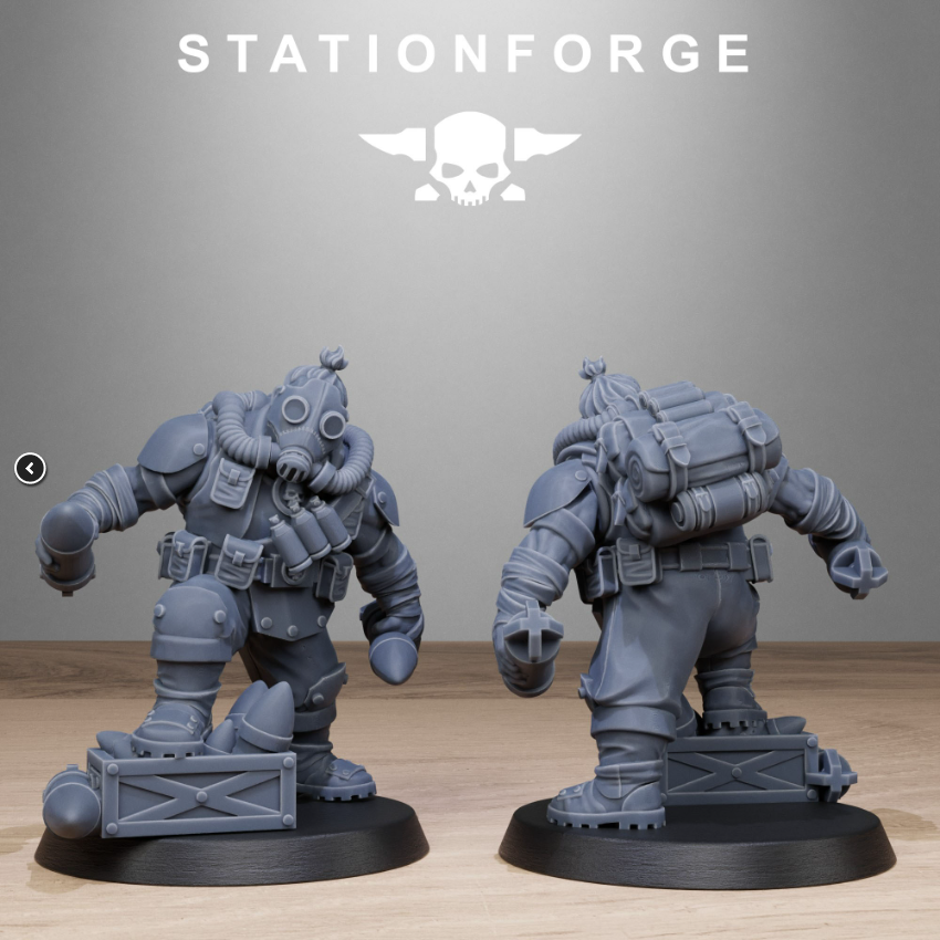 GrimGuard Jungle Fighter Mutants