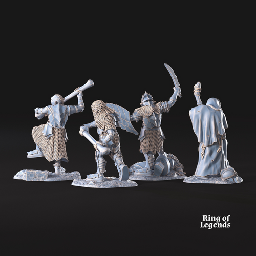 3x Grupo de Mando | Goblins de la Cueva