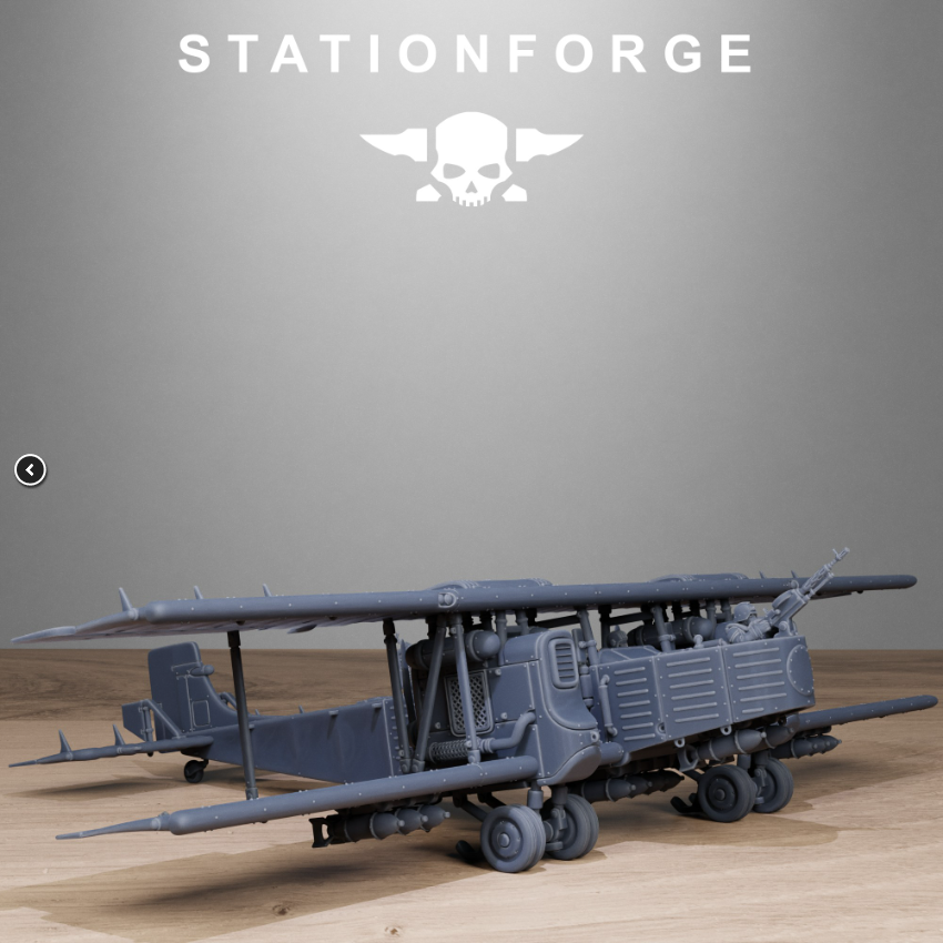 Grimguard Iron Biplane