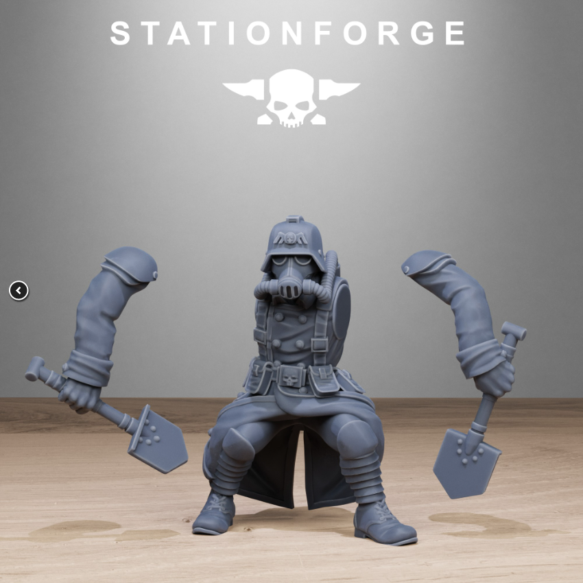 GrimGuard Shovel Fighter