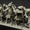 Medieval Crossbowmen Unit