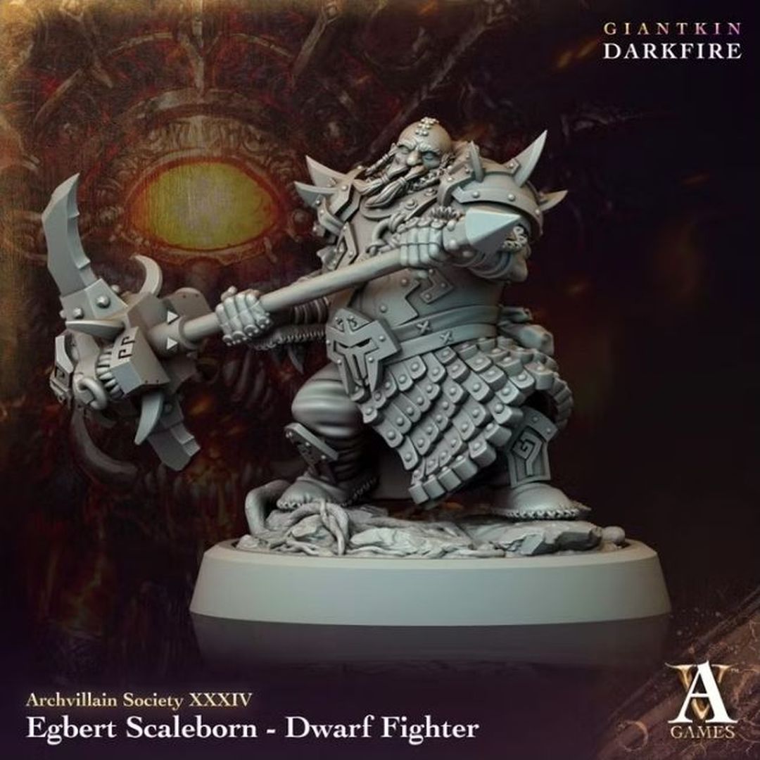 Giantkin - Egbert Scaleborn - Dwarf Fighter