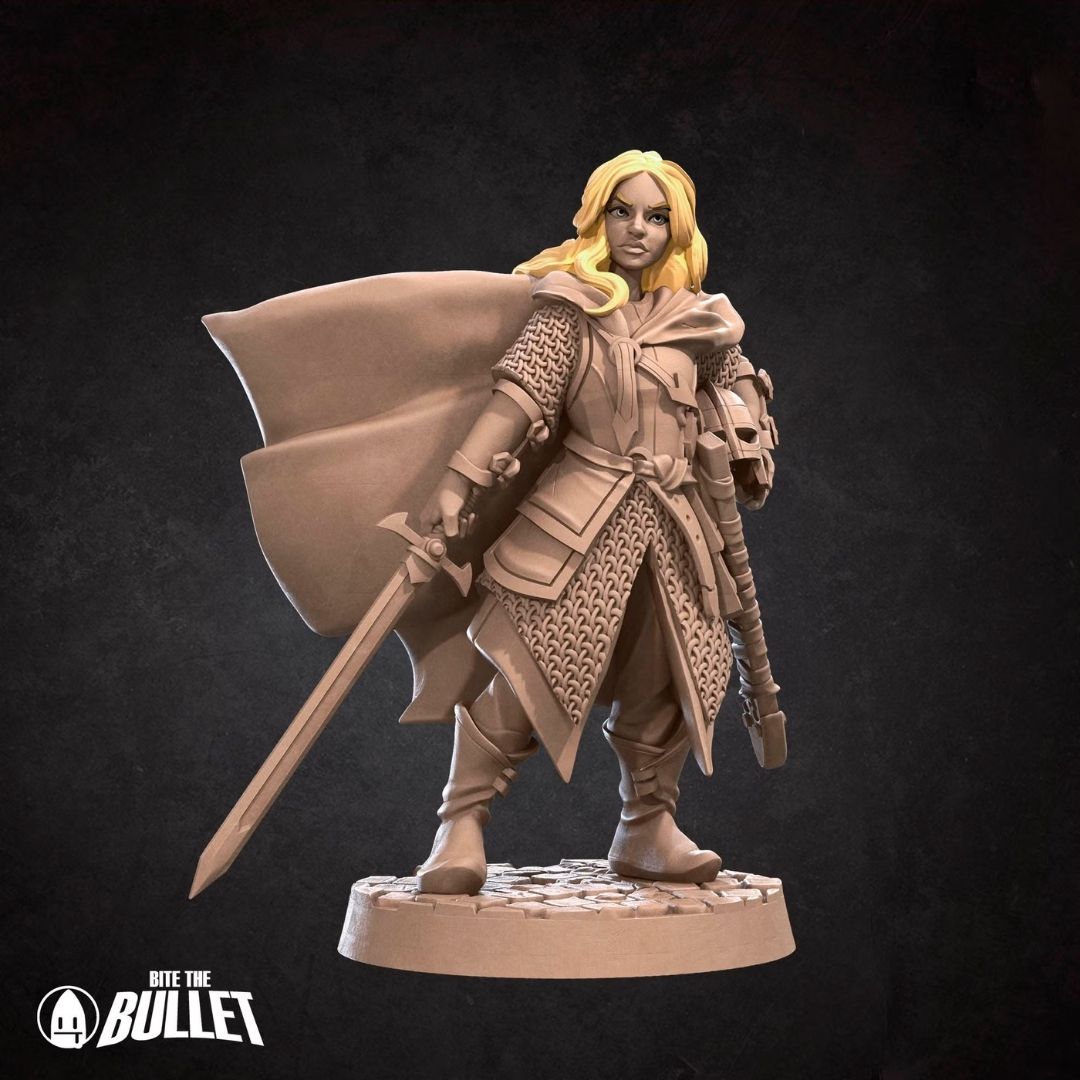 Bullet Rings - Elena, the Shieldmaiden