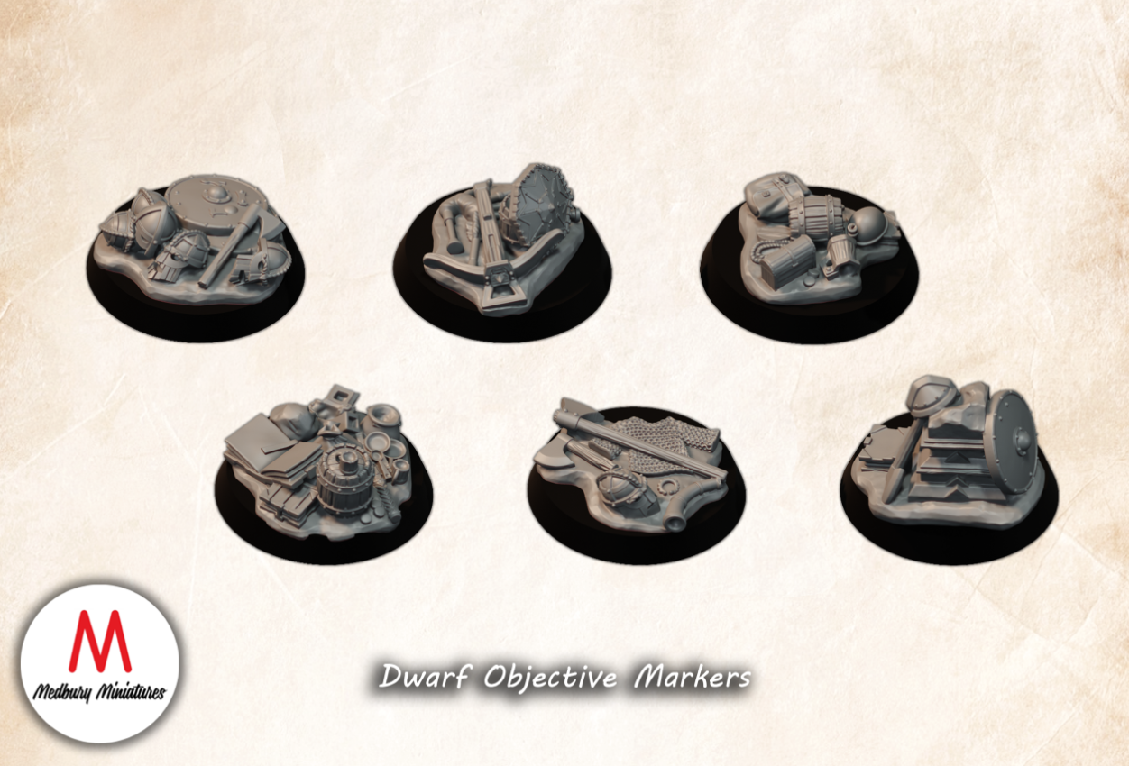 Dwarven Objective Markers