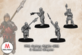 14th Century Knights With Hand Weapons