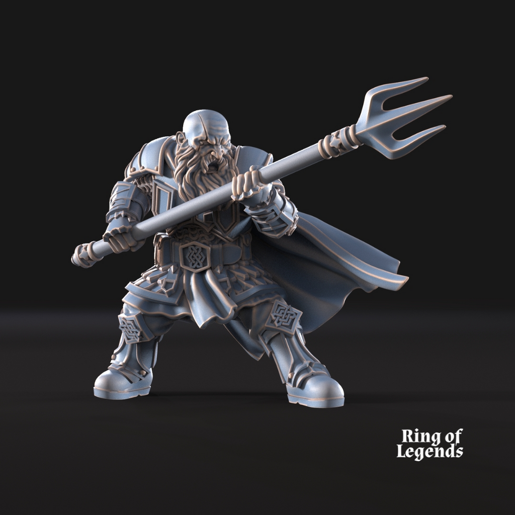 Marvalon, The Guard King - Kalak Dwarf