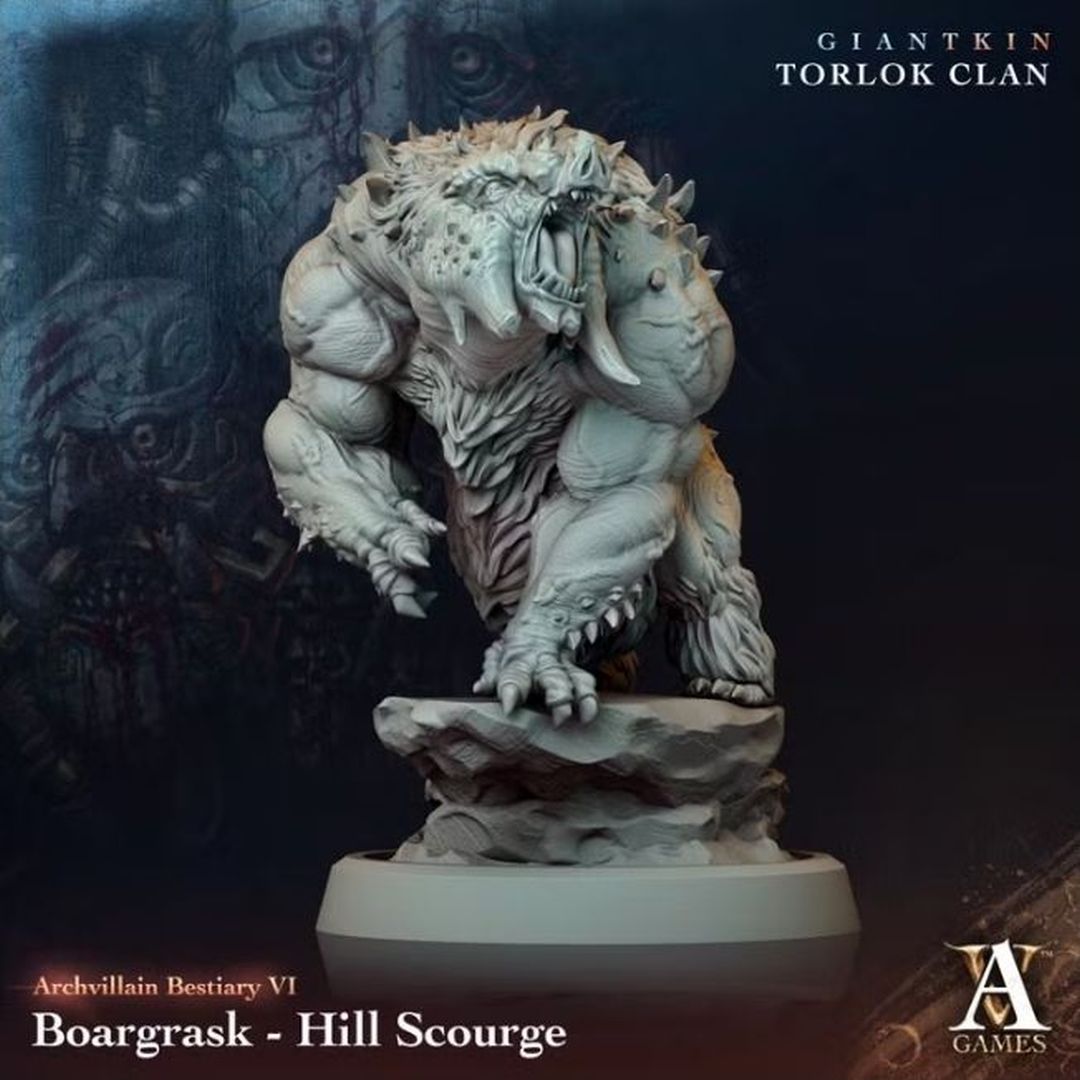 Giantkin - Boargrask - Hill Scourge