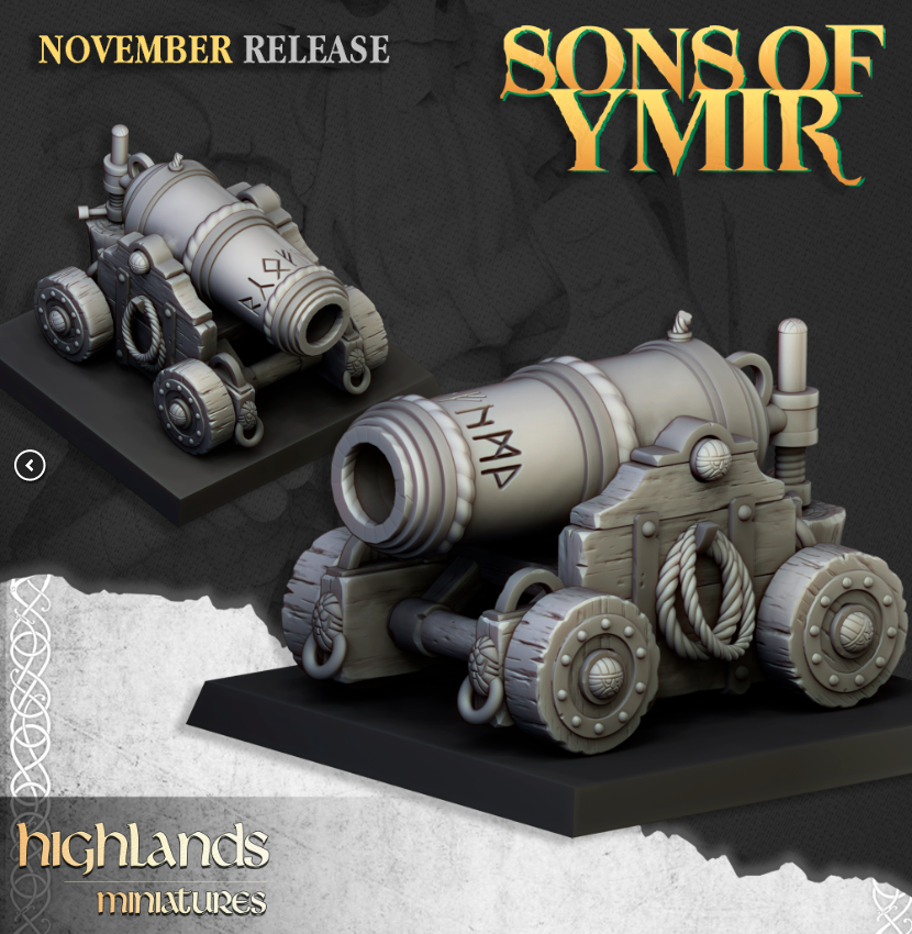 Dwarf Artillery Set