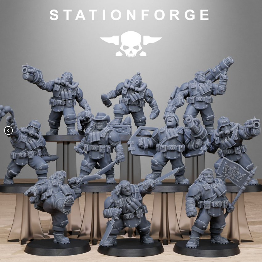 GrimGuard Jungle Fighter Mutants