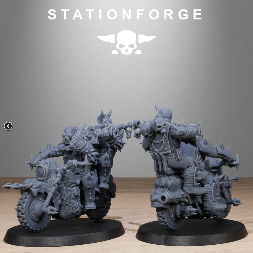 Corrupted Guard Bikers