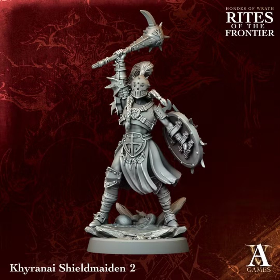 Hordes of Wrath - Khyranai Shieldmaiden 2