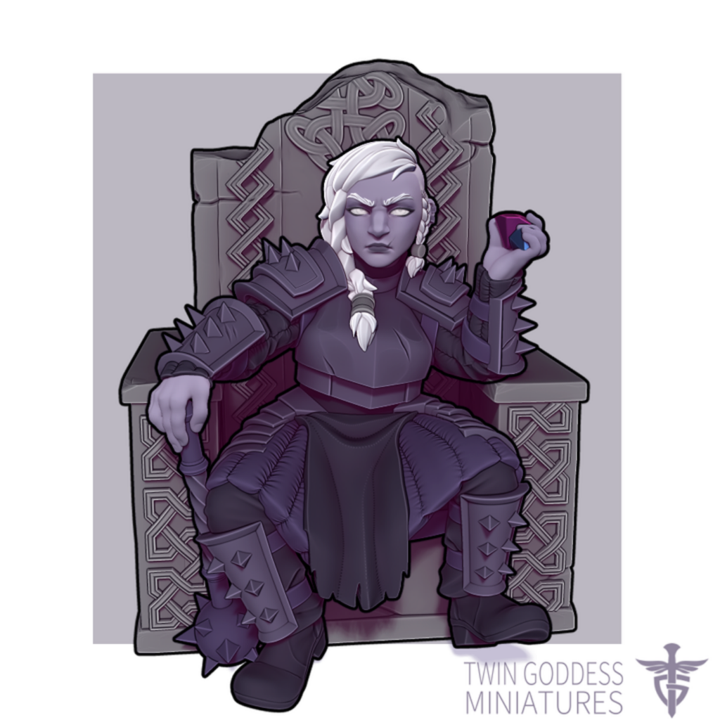 Hildmira, la caudilla duergar