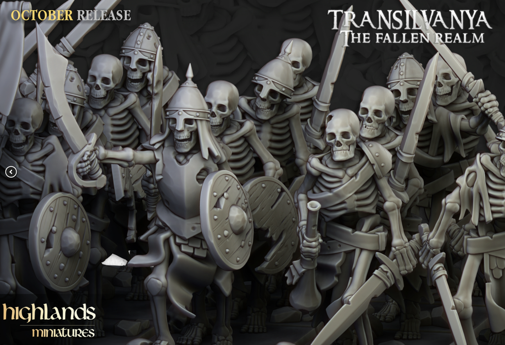 Skeleton Warriors with Swords Unit