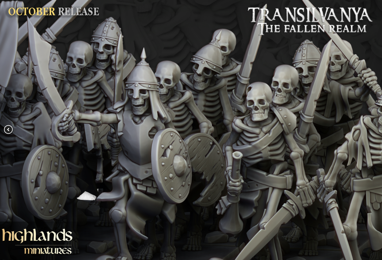 Skeleton Warriors with Swords Unit