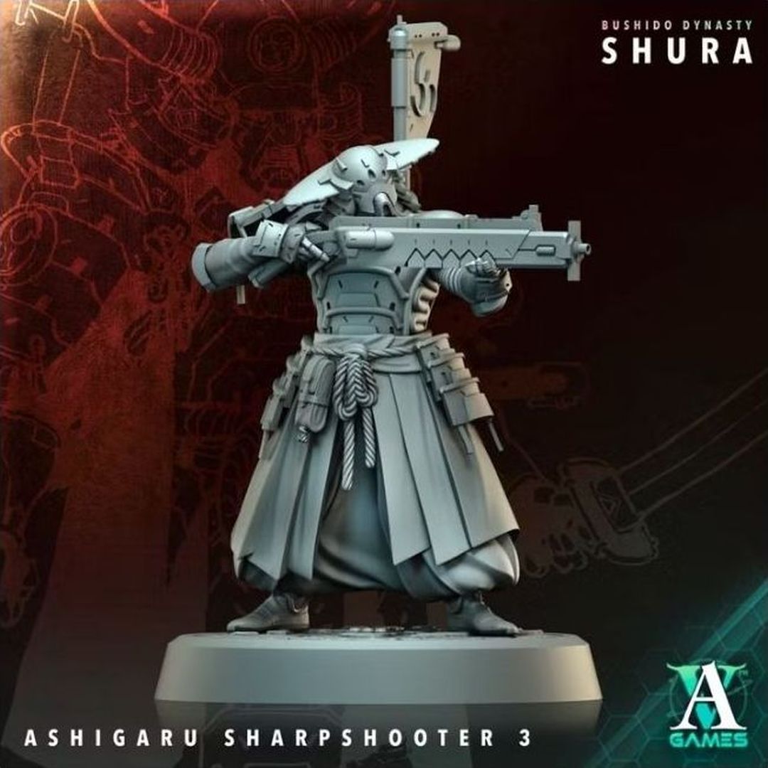 Bushido Dynasty - Ashigaru Sharpshooter 3