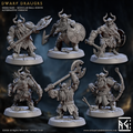 Draugr enanos (6 miniaturas)