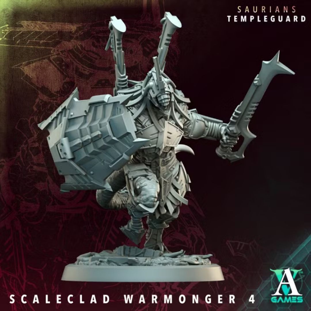 Saurians - Scaleclad Warmonger 4