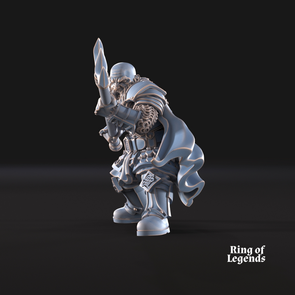Marvalon, The Guard King - Kalak Dwarf