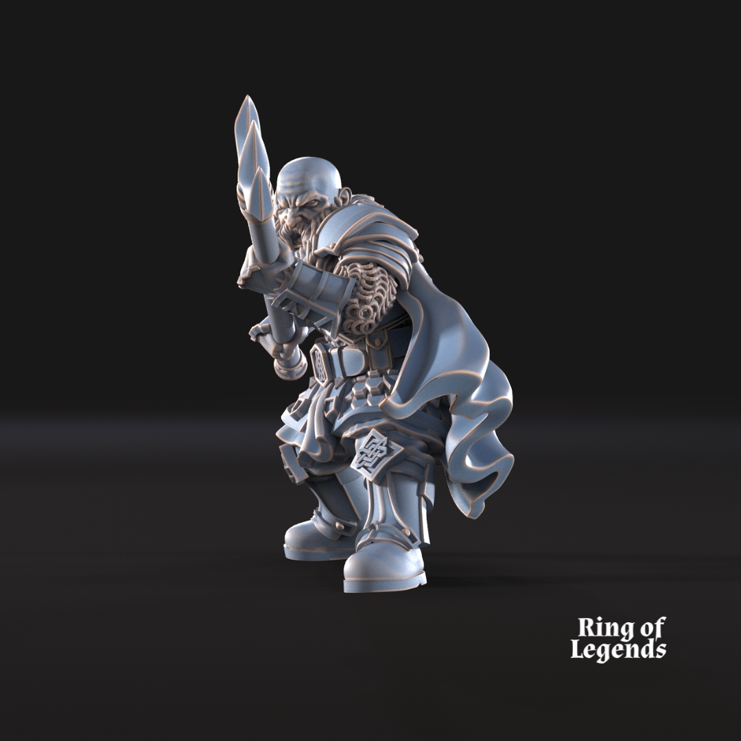 Marvalon, The Guard King - Kalak Dwarf