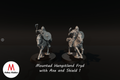 Hengstland Riders with axes 1